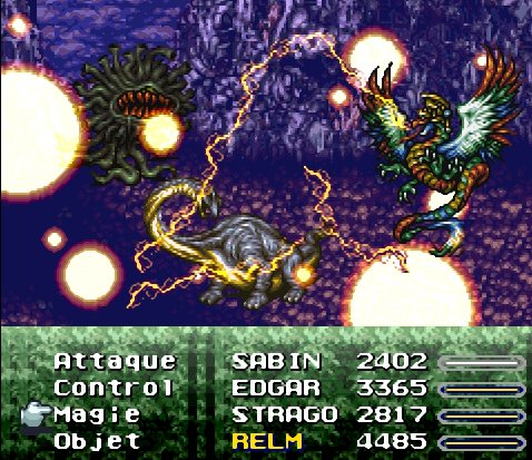 Menu des Espers