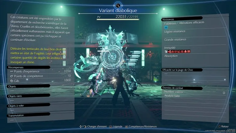 Combat Variant diabolique — capture 2 sur 5