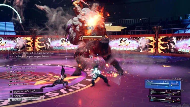 Combat Apsu — capture 3 sur 5