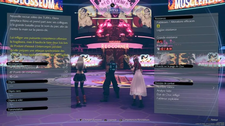 Combat Elena et Rude — capture 2 sur 7