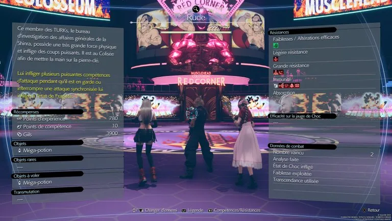 Combat Elena et Rude — capture 4 sur 7