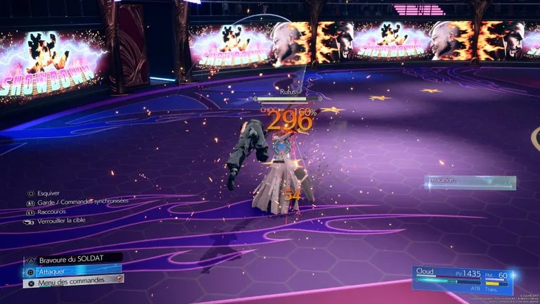 Combat Rufus Shinra — capture 5 sur 9