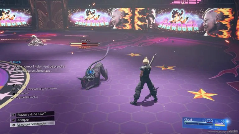 Combat Rufus Shinra — capture 7 sur 9