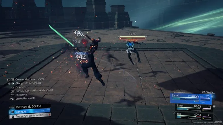 Combat Réno et Rude — capture 3 sur 5