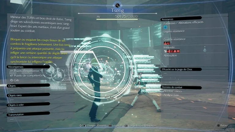 Combat Elena et Tseng — capture 2 sur 5