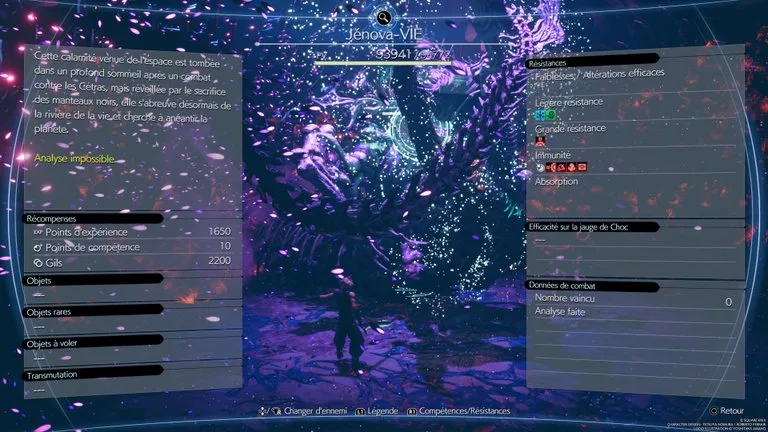 Combat Jénova-VIE — capture 2 sur 13