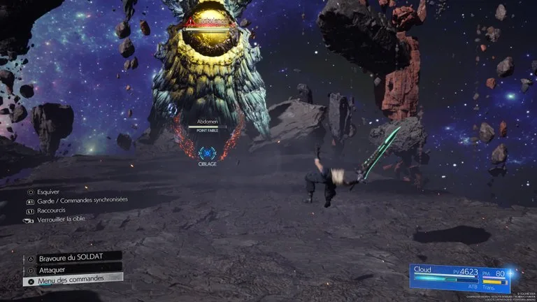 Combat Séphiroth réincarné — capture 3 sur 31