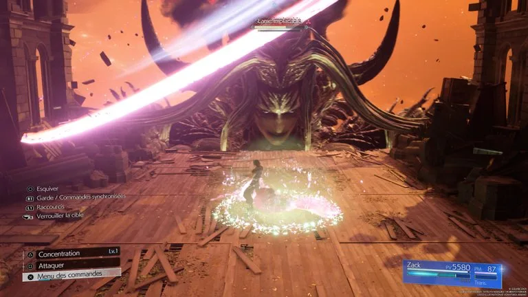 Combat Séphiroth réincarné — capture 14 sur 31