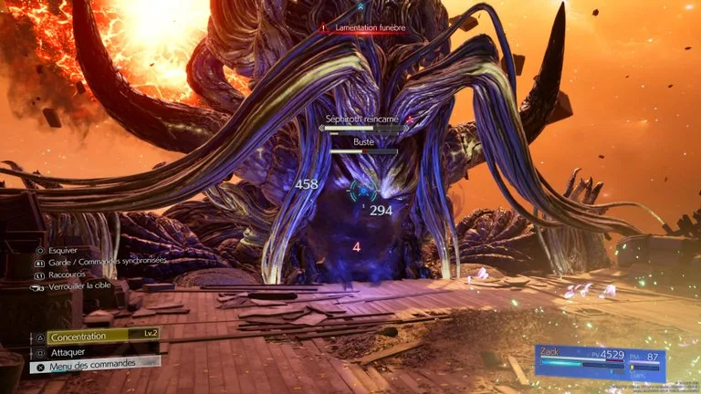 Combat Séphiroth réincarné — capture 16 sur 31
