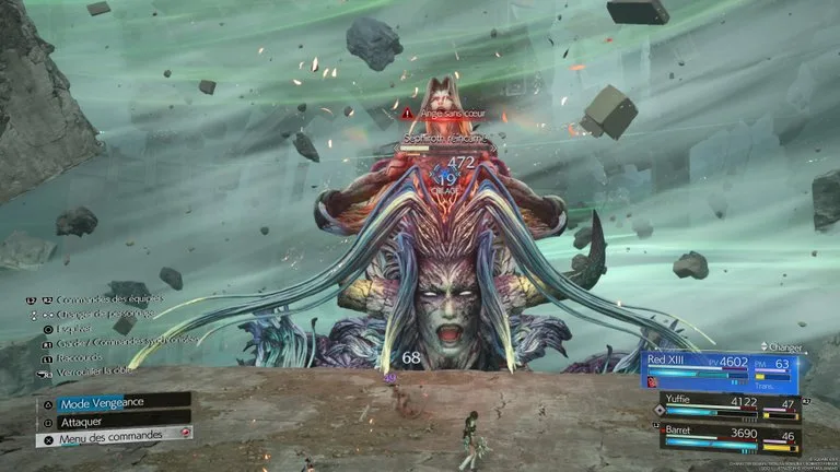 Combat Séphiroth réincarné — capture 23 sur 31