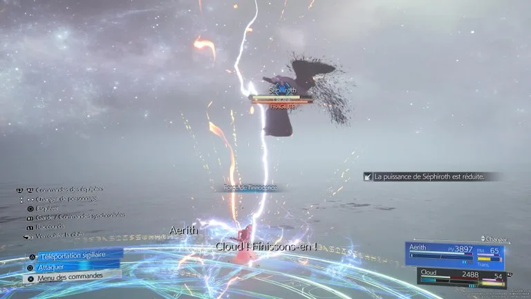 Combat Séphiroth réincarné — capture 27 sur 31
