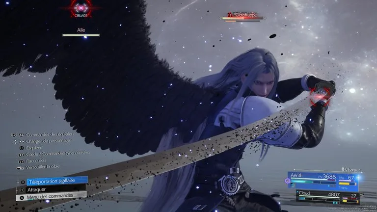 Combat Séphiroth réincarné — capture 28 sur 31