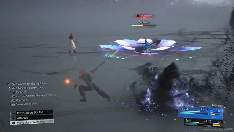 Combat Séphiroth réincarné — capture 29 sur 31