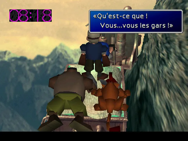 La locomotive atteinte, le plus dur est fait