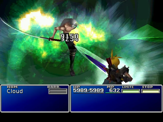 Le combat final se termine par un superbe enchaînement