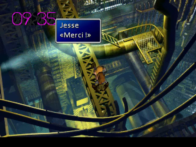 N'oubliez pas d'aider Jesse avant de quitter le réacteur