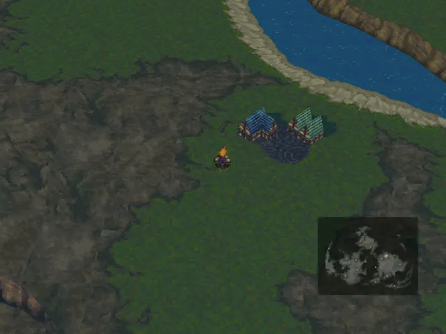 Premiers pas sur la carte du monde, pour rejoindre Kalm