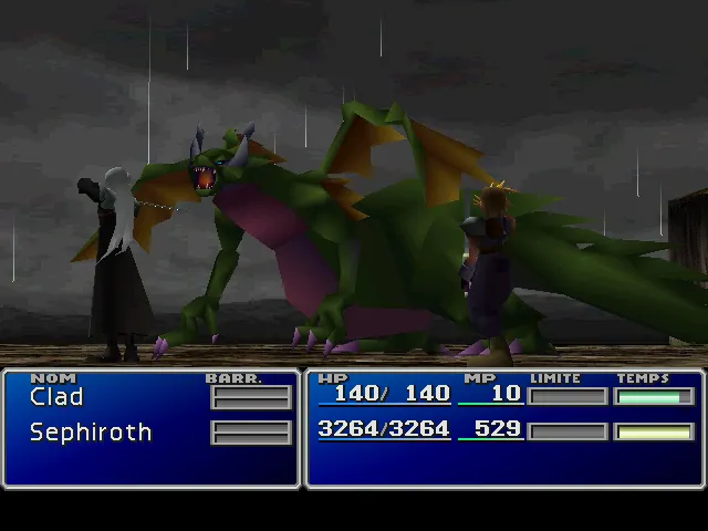 Le seul combat obligatoire avec Sephiroth