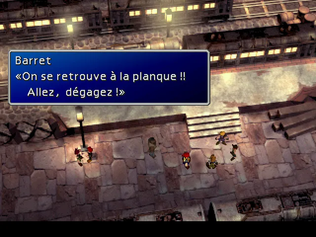 L'arrivée au Secteur 7 : la planque se trouve à l'Ouest
