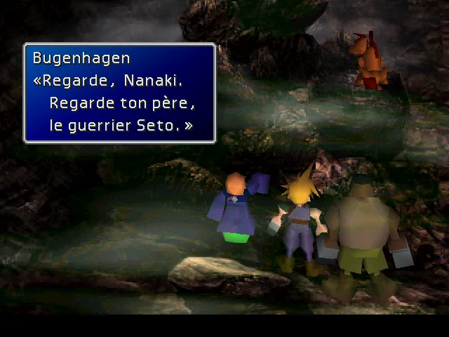 L'une des scènes les plus émouvantes du jeu, les retrouvailles avec Seto