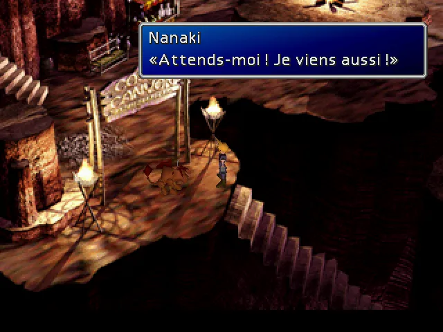 Nanaki vous accompagne finalement pour la suite de l'aventure