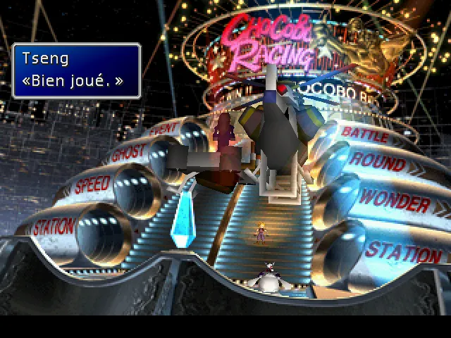 Cait Sith confie la Clé de pierre aux Turks