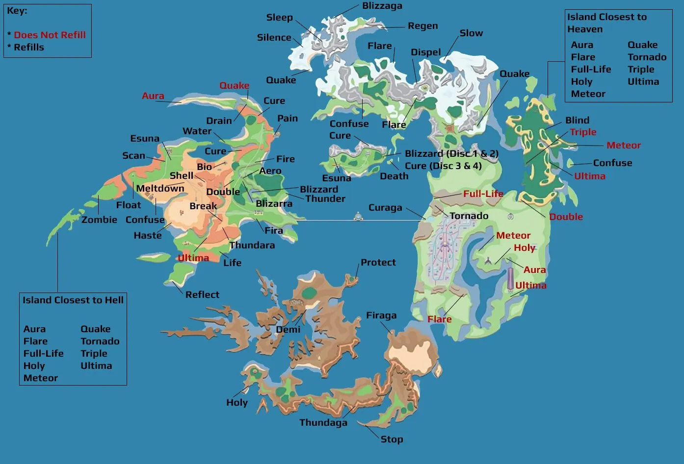 FF8 Magic Map