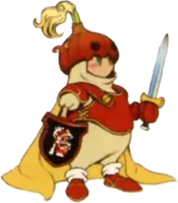 Chevalier Oignon, arme de Lulu