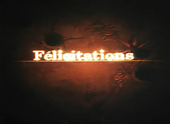 Félicitations