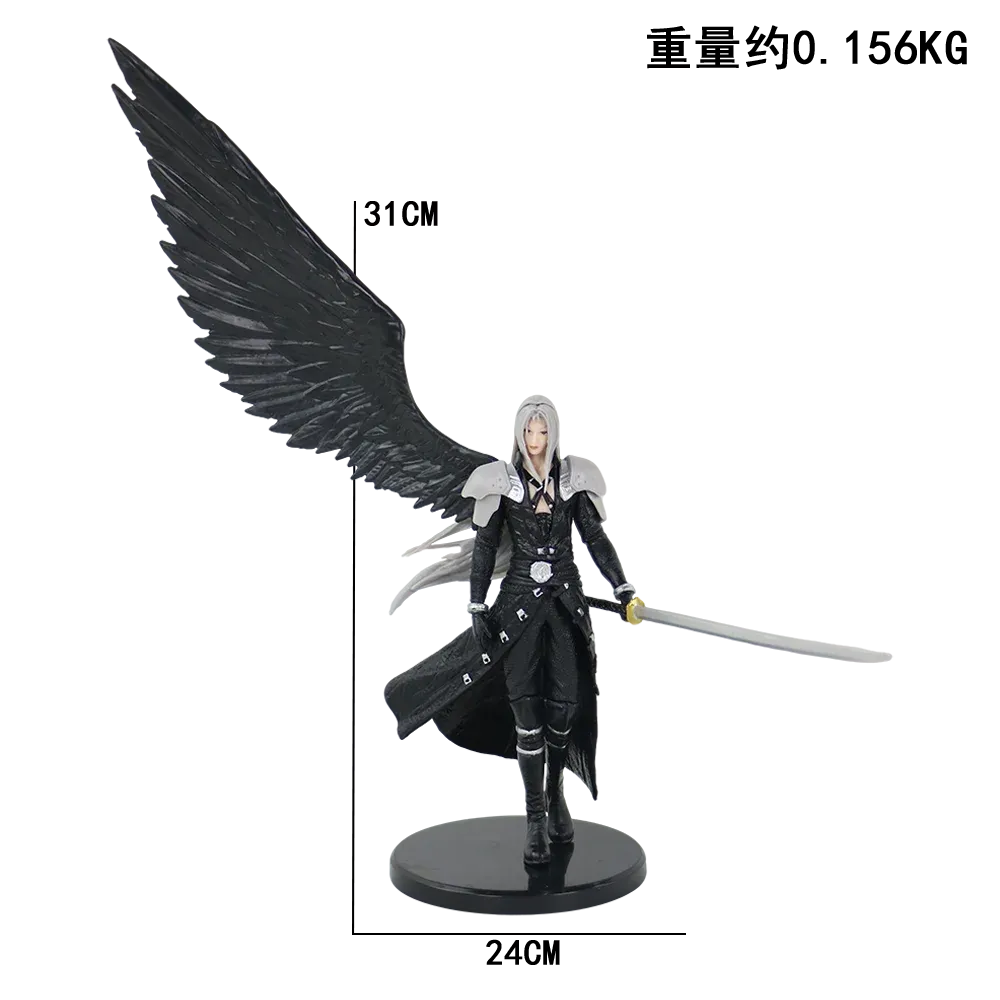 Final Fantasy Sephiroth Angel Model Figure Statue