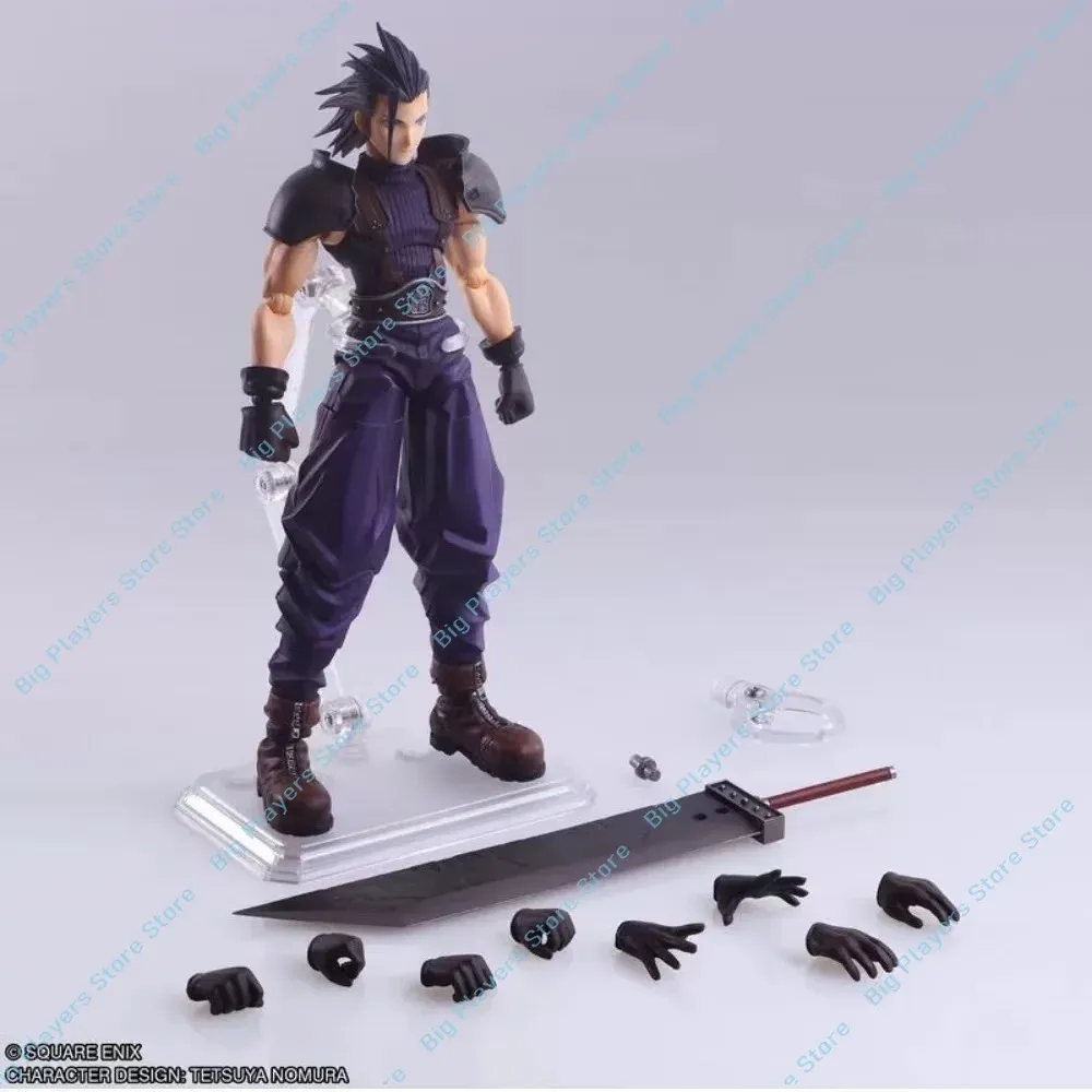 figurines d'action Play Arts Kai Square Enix Bring Arts Final Fantasy VII Zack Fair Cloud Strife