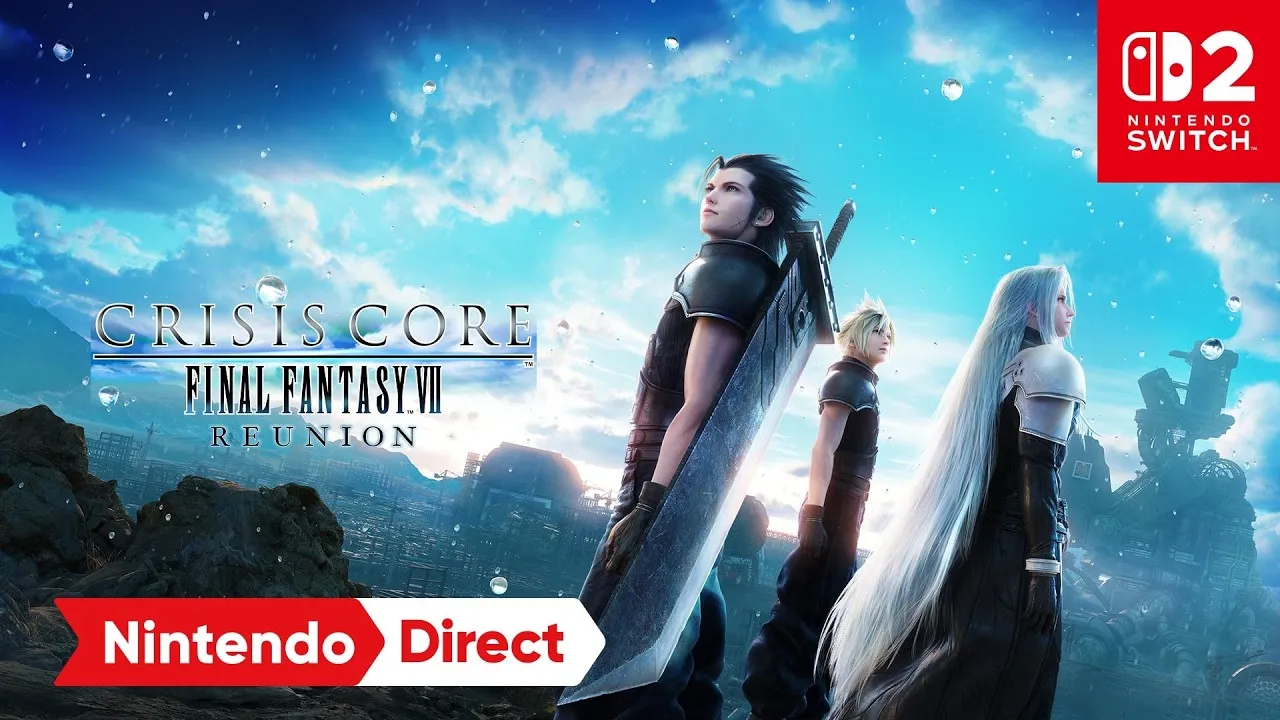 Crisis Core: Final Fantasy VII Reunion débarque nativement sur Nintendo Switch 2